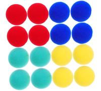 ibasenice 40 Piezas Narices de Esponja para Payaso 5 Cm, Multicolor (rojo, Azul, Verde, Amarillo), Accesorio Divertido para Disfraz, Fiesta de Carnaval, Halloween y Actuaciones de Escenario