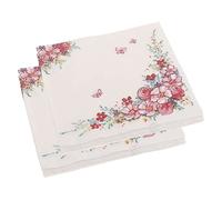 ibasenice 4bolsas Servilletas De Estampadas Flores Para Mesas De Comedor Servilletas Decorativas De Colores Para Fiestas Artículos Para Fiestas