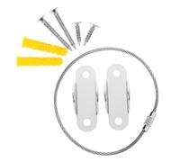 ibasenice 4juegos Anclajes De Seguridad Para Muebles De Fijaciones Para Protección Infantil Instalación Sencilla Inoxidable Para Evitar Caídas Hogar y Mascotas