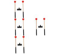 ibasenice 4juegos Baquetas Para Lengua Mallet Para Instrumentos Musicales Soporte Drumsticks Para Marimba y Xilófono Diseño Ergonómico y Fácil De Usar