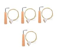 ibasenice 4juegos Cuerdas De Repuesto Para Arpa De Lira De Metal Con Herramienta De Afinación Cuerdas De Instrumento Musical Para Cítara y Dulzaina Premium