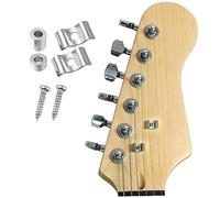 ibasenice 4juegos Hebilla De Cuerda Del Clavijero Para Guitarra Eléctrica Botón De Presión Estable Dispositivo De Bloqueo De Cuerda Para Ajustar Practica