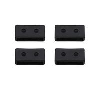 ibasenice 4PCS Retenedor de Correa para Reloj - Correa de Reloj de Repuesto de Silicona Anillo de Correa para -100-110 -120 Relojes de Pulsera 16 mm 18 mm 20 mm 22 mm mm