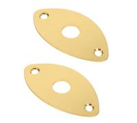 ibasenice 4piezas Accesorios De Inserción Para Guitarra Eléctrica Cubiertas De Jack De Salida De Reemplazo Duradero Para Guitarra