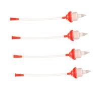 ibasenice 4piezas Aspirador Para Bebés Limpiador Extraíble Succión Manual Para Generación De Recién Nacidos