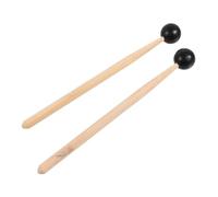 ibasenice 4piezas Baquetas De Madera Para Xilófono y De Lengua De Cabeza Para Adultos y Actuaciones Musicales
