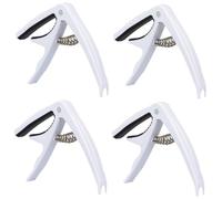 ibasenice 4piezas Capo Para Guitarra y Ukelele Para Folk y Country Reemplazo Práctico