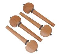 ibasenice 4piezas Clavijas de Madera para Violonchelo Repuestos de Accesorios para Instrumentos de Cuerda Uso Concierto