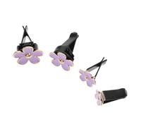 ibasenice 4piezas Clip Para Ambientador Coche Adornos Para Mujer Clips Para Tomacorrientes Decoración Interior Aromatizante Diseño Floral Fácil De Instalar