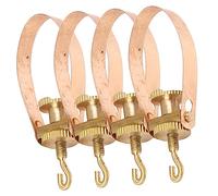 ibasenice 4piezas Cobre Erhu Afinadores De Precisión Para Erhu Ajustadores De Cuerdas Metálicos Herramientas De Ajuste Para Afinadores De Cuerdas Para De Pinza Para Escenario De Práctica Mus