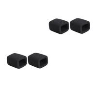 ibasenice 4piezas Cubiertas De Micrófono De Esponja Espesa Funda Protectora Antiviento Para Ktv y Grabación Compatible La Mayoría De Micrófonos