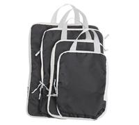 ibasenice 4piezas Cubos De Embalaje Comprimibles para Viaje Organizadores De Equipaje para Comprimir Ropa y Artículos De Aseo Bolsas De Pañales Compactos y Extragrandes