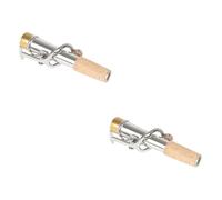 ibasenice 4piezas Cuello De Saxofón Curvado y Recto Accesorios De Para Saxofón Para Reparación y De