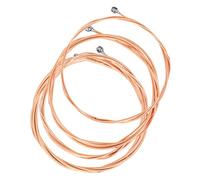 ibasenice 4piezas Cuerdas Acústico De Madera Cuerdas De Metal Recubiertas Para Instrumentos Musicales Para Madera