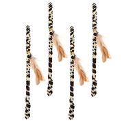 ibasenice 4piezas Gato Juguete Interactivo para Gatos De Interior Juguete Interesante para y Gatito Material De De Natural para Jugando Interactivo