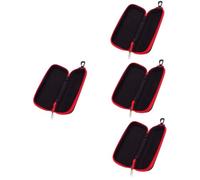 ibasenice 4piezas Kazoo Storage Box Cremallera Caja De Almacenamiento Para Kazoo Bolsa De Transporte Ligera y Portátil Organizador De Instrumentos Musicales Para Viajes y Uso Diario