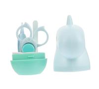 ibasenice 4piezas Kit De Cortauñas Para Bebés Tijeras y Cortaúñas Para Recién Nacidos Almacenamiento Portátil Con Estuche Cuidado Seguro De Uñas Infantil