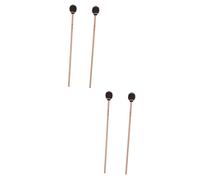 ibasenice 4piezas Mallets De Percusión Arce Para Marimba De Instrumento Musical Para Adultos Material Ecológico y Duradero