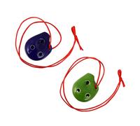 ibasenice 4piezas Ocarina Cerámica c Con Lanyard y Partitura Instrumento Musical Diseño De De Agua Para Principiantes y