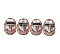 ibasenice 4piezas Piano De Pulgar Mini Kalimba Instrumento Musical Portátil Diseño Compacto Para Actuaciones y Juguete Infantil Fácil De Transportar Diversidad De Géneros Musicales