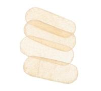 ibasenice 4piezas Protectores de Puente para Violín y Violonchelo Almohadillas de Piel de Oveja Película Protectora Accesorios para Instrumentos Musicales Protección del Puente de Cuerdas