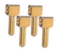 ibasenice 4piezas Tornillos Para Arco De Violín Repuestos De Accesorios Para Restauración De Instrumentos De Cuerda Fijaciones De Para Músicos