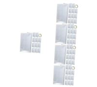 ibasenice 5 Juegos Bolsa de Cuidado para Casco de Caballo Set Resistente Color Blanco Leche Bolsa de Remojo Desechable para Granjas y Ranchos Conveniente y Duradera para Cuidado Equino
