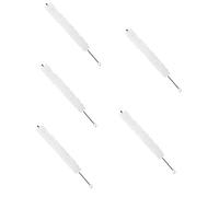 ibasenice 5 Piezas Cepillo de limpieza para saxofón limpiador limpiador de paño y varilla de limpieza de kit de limpieza de clarinete protector de hisopo de