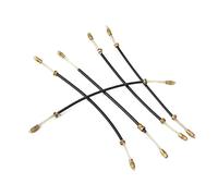 ibasenice 5 Piezas de Cordal de Violín 4/4 y 3/4 de Nailon y Latón, Cuerda de Tripa para Reemplazo, Accesorios para Violines Pequeños, Accesorio de Instrumento Musical