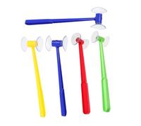 ibasenice 5 Piezas De Juguetes De Martillo con Ventosa Juegos De Palabras Reconocimiento De Letras para Jardín De Infantes Juego De Palabras Montessori Juego De Palabras Juguete De
