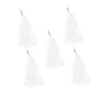 ibasenice 5 Piezas Trampas de Pesca Plegable con Marco de Hierro Malla de Nylon Resistente para Captura de Peces Lagos y Océanos Ligera y Portátil