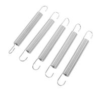 ibasenice 5 resortes para sillones reclinables, resortes de tensión para mecanismos de sofás de 10 cm/4", herrajes de extensión de Bobina elástica para reparación y Mantenimiento de Muebles.