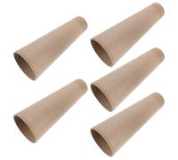 ibasenice 5 Tubos de Papel para Bobinadora de Hilo Reutilizables, Suministros Versátiles para Tejer y Crochet en Industrias Textiles, Pack de 5 Unidades
