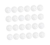 ibasenice 50 Piezas Bolas de Práctica de Golf Huecas de Plástico para Entrenamiento de Swing y de Golf Ligeras y Equilibradas para Interior y Exterior