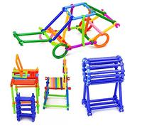 ibasenice 500piezas Bloques de Construcción DIY Juguetes de Inteligencia Creativa Rompecabezas Juego de Juguetes Educativos Color Aleatorio