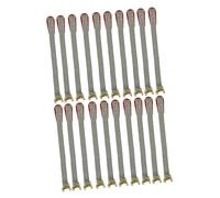 ibasenice 50piezas Afinador Piano Herramienta Fijar Sordinas Cuerda Pequeña Afinar Escalada Resistente Hebilla Metálica Correa