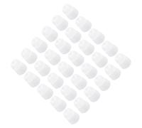 ibasenice 50piezas Funda De Para Auriculares Tapones Invisibles De Accesorio Para Auriculares Inalámbricos Para Hombre y Niño Pequeño Color Transparente Por Caja