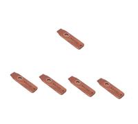 ibasenice 5juegos Kazoo De Madera Profesional Para Adultos Instrumento Musical Para Acompañar Guitarra y Ukelele Fácil De Aprender y Divertido Para Fiestas y Celebraciones