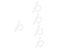 ibasenice 5juegos Mallet De Canto De Piel De Oveja Accesorio Para Tazón De Sonido Portátil y Ligero Para y Relajación