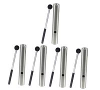 ibasenice 5juegos Tubo De Percusión Con Mallet Instrumento Musical Compacto Para Desarrollo Creativo y Expresión Musical Interior y Exterior