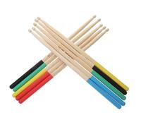 ibasenice 5pares Baquetas De Arce Para Niño Niña y Niñas Baquetas De Madera Duraderas Para Batería y Tambor Infantil