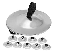 ibasenice 5pares of Iron Finger Cymbals for Kids Durable Cymbal Props for Belly Dancing and Party Fun