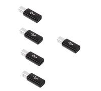 ibasenice 5piezas Adaptador Type-c Usb Macho Convertidor Para De Piano Electrónico Impresoras y Equipos De Audio