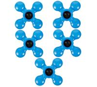 ibasenice 5piezas Almohadilla Antideslizante Para Soporte Profesional De Punta Final Mat De Goma Nonslip Para Cello Accesorio y Duradero Azul