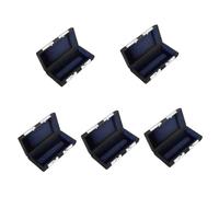 ibasenice 5piezas Caja De Almacenamiento De Cuero Para Cabezales De Flauta Estuche Protector y Resistente Para Tubos De Flauta Accesorio Para Principiantes