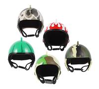 ibasenice 5piezas Casco De Gallina Casco De Cabeza para Aves De Corral Estilo Mixto para Pollos Loros y Patos