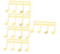 ibasenice 5piezas Clip De Música Metálico Portable Para Sostenedor De Partituras Sujetapáginas Para Libros De Música Para Pianistas y Guitarristas Accesorio Práctico y Ligero Compatible