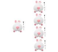 ibasenice 5piezas Clip Decorativo Para Ventilación De Auto Diseño De Animales Difusor De Aromaterapia Kawaii Para Aromatizar Tu Vehículo
