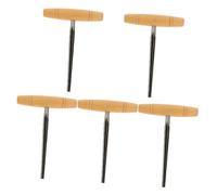 ibasenice 5piezas Escariador De Violín De Inoxidable Para Luthiers Herramienta Profesional De Reparación y Fabricación De Violines Compacto y Duradero