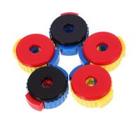 ibasenice 5piezas Hebilla De Fijación Tornillo De Tapade Liberación Rápida Para Platillos Color Aleatorio Para Montaje Rápido Batería y Platillos Incluye Tuercas De Montaje Rápido Para